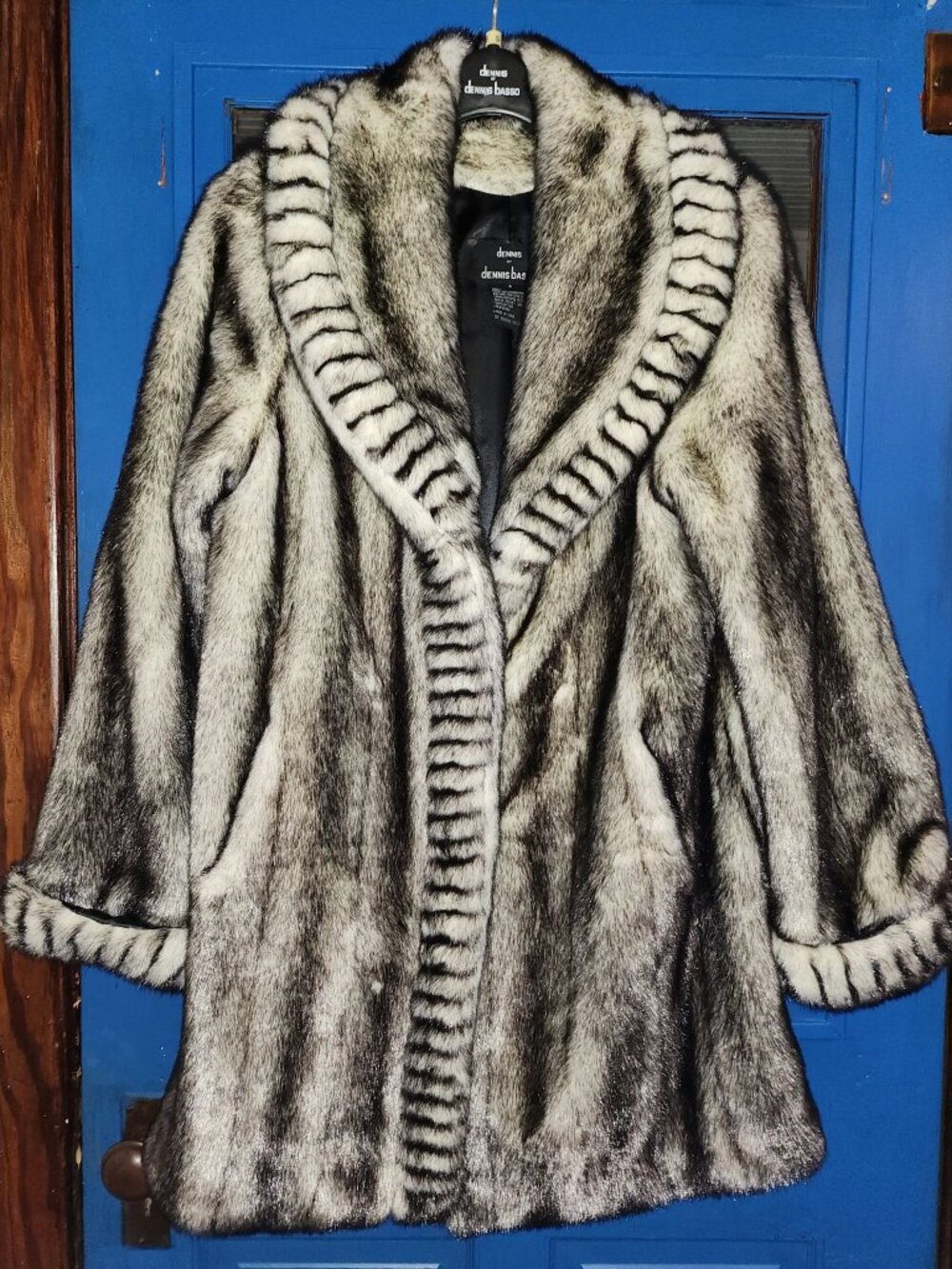 Dennis Basso Faux Fur Coat